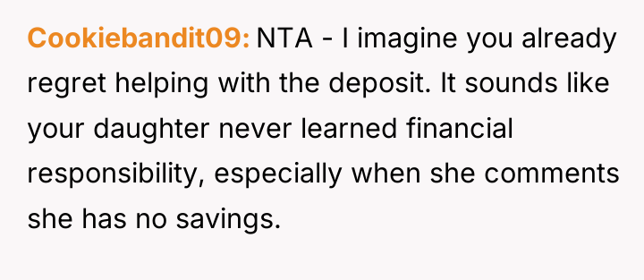 Cookiebandit09 NTA - I imagine you already regret helping with...