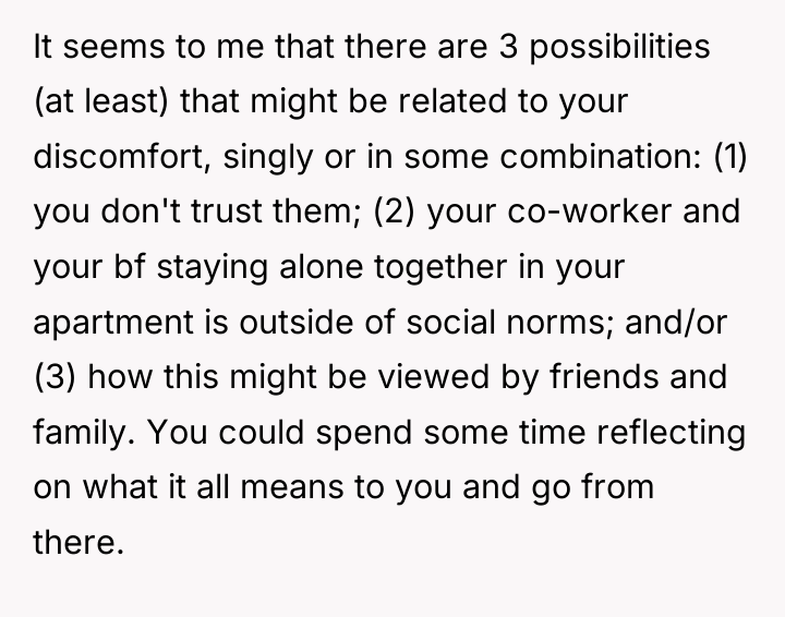 It seems to me that there are 3 possibilities (at...
