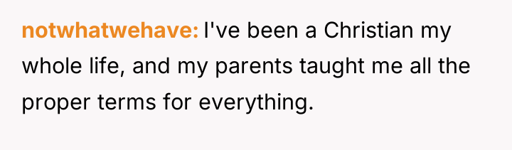 notwhatwehave I've been a Christian my whole life, and my...