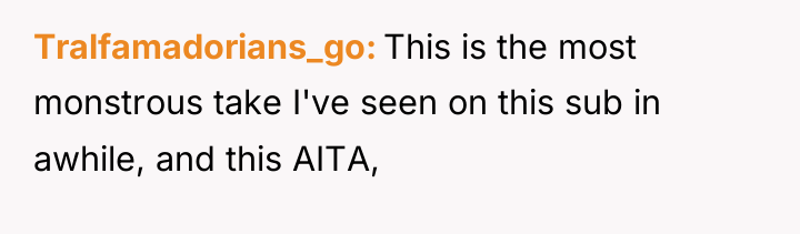 Tralfamadorians_go This is the most monstrous take I've seen on...