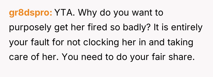 gr8dspro YTA. Why do you want to purposely get her...