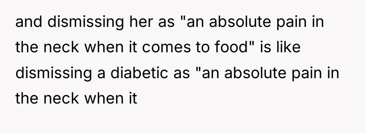 and dismissing her as "an absolute pain in the neck...