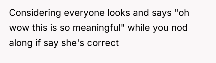 Considering everyone looks and says "oh wow this is so...
