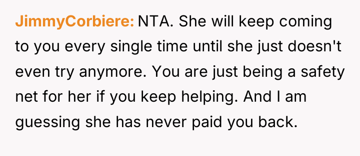 JimmyCorbiere NTA. She will keep coming to you every single...