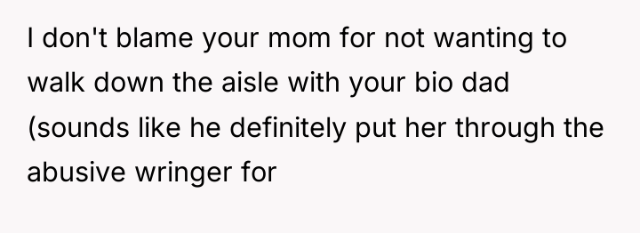 I don't blame your mom for not wanting to walk...