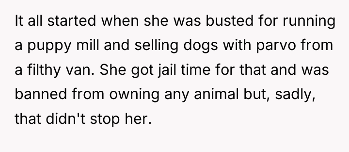 It all started when she was busted for running a...