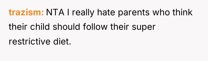 trazism NTA I really hate parents who think their child...