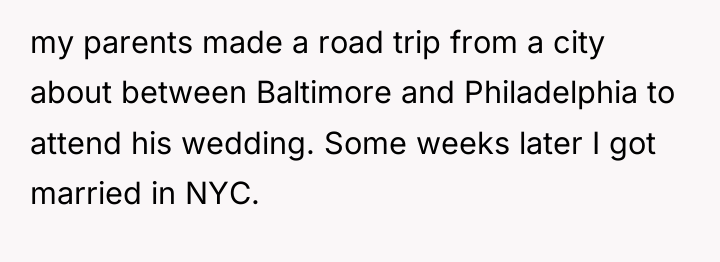my parents made a road trip from a city about...