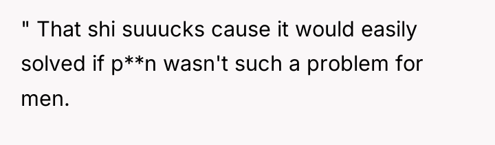 " That shi suuucks cause it would easily solved if...