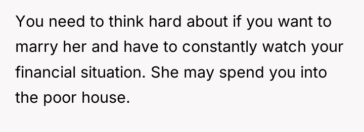 You need to think hard about if you want to...
