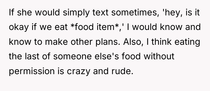 If she would simply text sometimes, 'hey, is it okay...