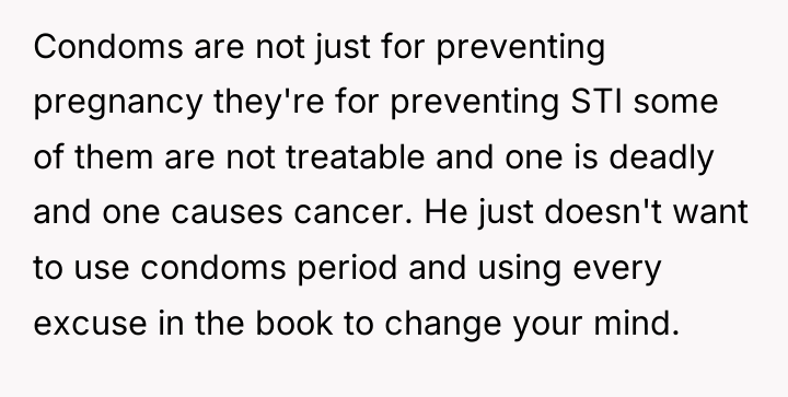 Condoms are not just for preventing pregnancy they're for preventing...