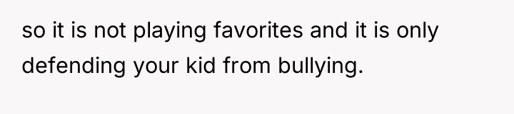 so it is not playing favorites and it is only...