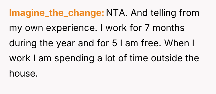 Imagine_the_change NTA. And telling from my own experience. I work...
