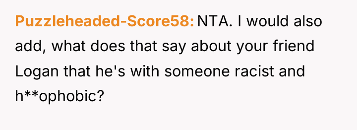 Puzzleheaded-Score58 NTA. I would also add, what does that say...