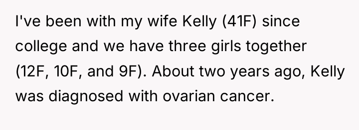 I've been with my wife Kelly (41F) since college and...
