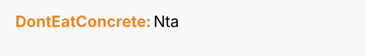 DontEatConcrete Nta