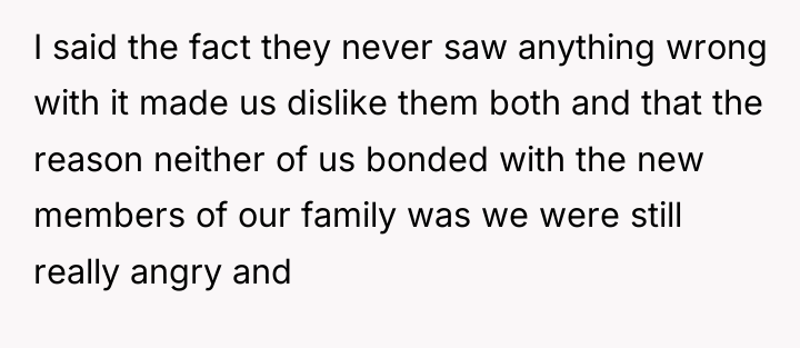 I said the fact they never saw anything wrong with...
