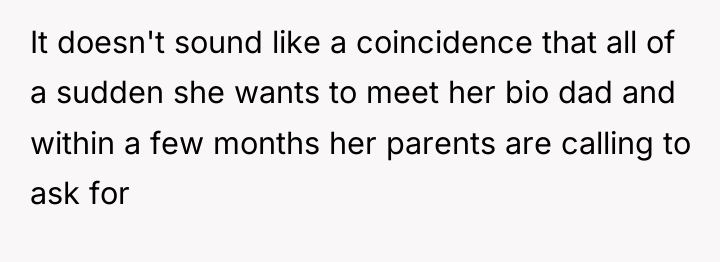 It doesn't sound like a coincidence that all of a...
