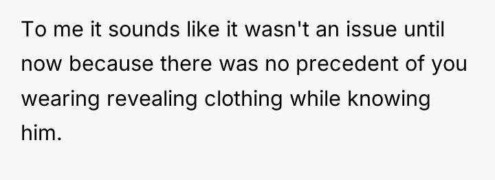To me it sounds like it wasn't an issue until...