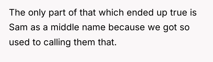 The only part of that which ended up true is...