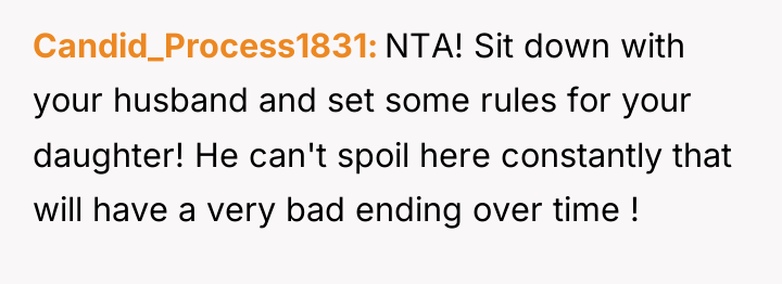 Candid_Process1831 NTA! Sit down with your husband and set some...