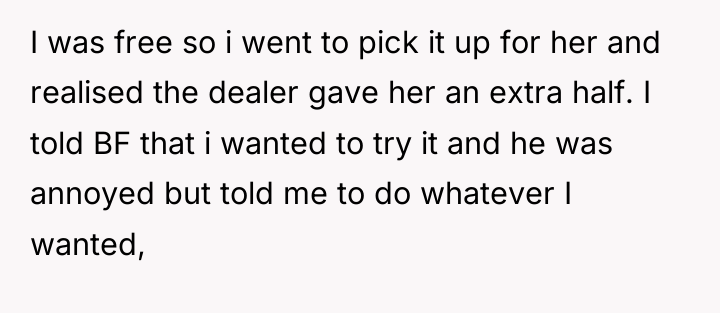 I was free so i went to pick it up...