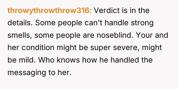 throwythrowthrow316 Verdict is in the details. Some people can't handle...