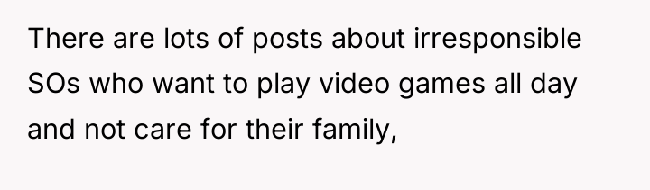 There are lots of posts about irresponsible SOs who want...