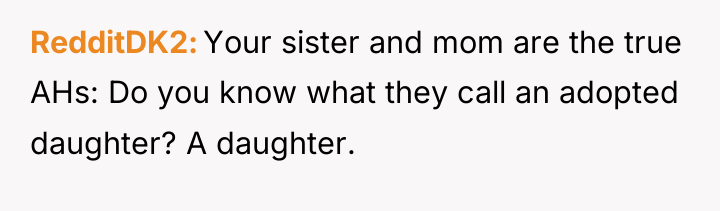 RedditDK2 Your sister and mom are the true AHs: Do...
