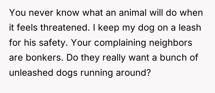 You never know what an animal will do when it...