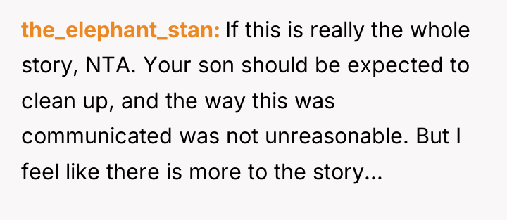 the_elephant_stan If this is really the whole story, NTA. Your...