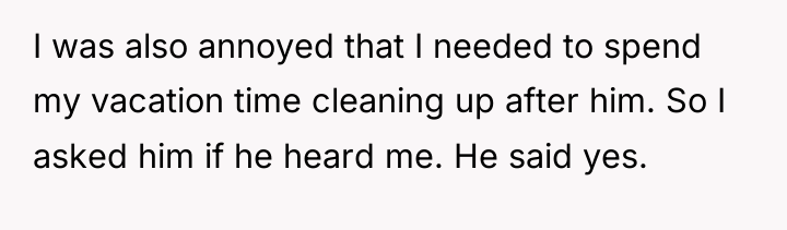 I was also annoyed that I needed to spend my...