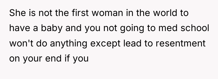 She is not the first woman in the world to...
