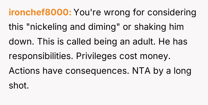 ironchef8000 You're wrong for considering this "nickeling and diming" or...
