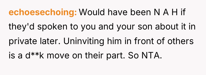 echoesechoing Would have been N A H if they'd spoken...
