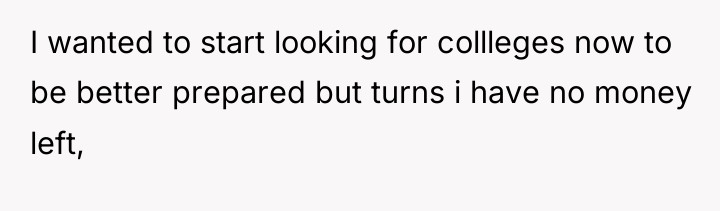 I wanted to start looking for collleges now to be...