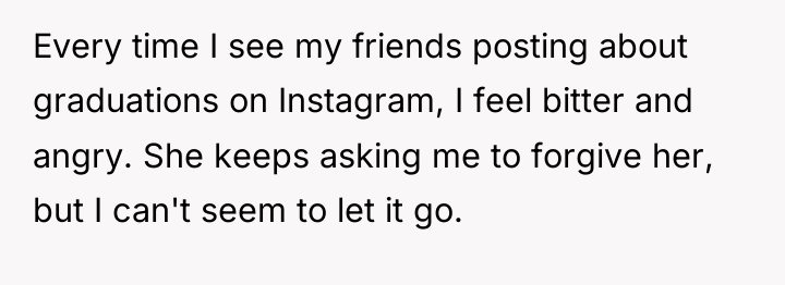 Every time I see my friends posting about graduations on...
