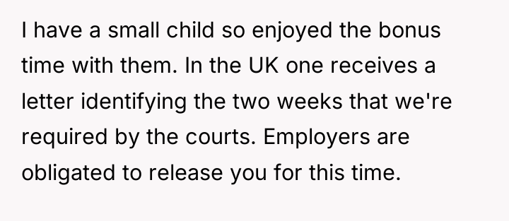 I have a small child so enjoyed the bonus time...