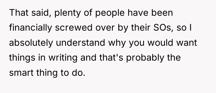 That said, plenty of people have been financially screwed over...