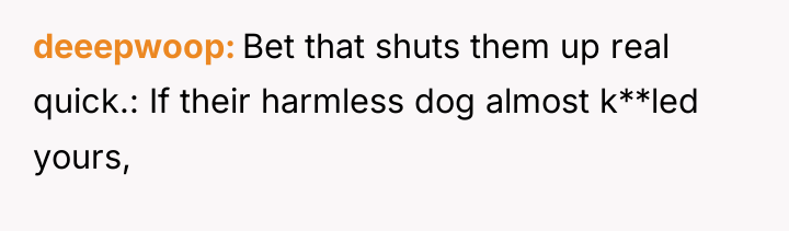 deeepwoop Bet that shuts them up real quick.: If their...