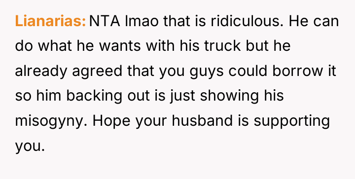 Lianarias NTA lmao that is ridiculous. He can do what...