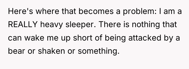 Here's where that becomes a problem: I am a REALLY...
