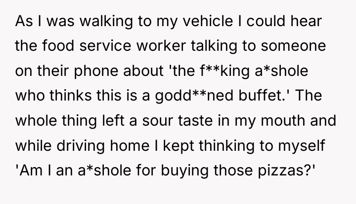 As I was walking to my vehicle I could hear...