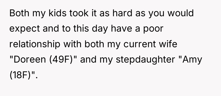 Both my kids took it as hard as you would...