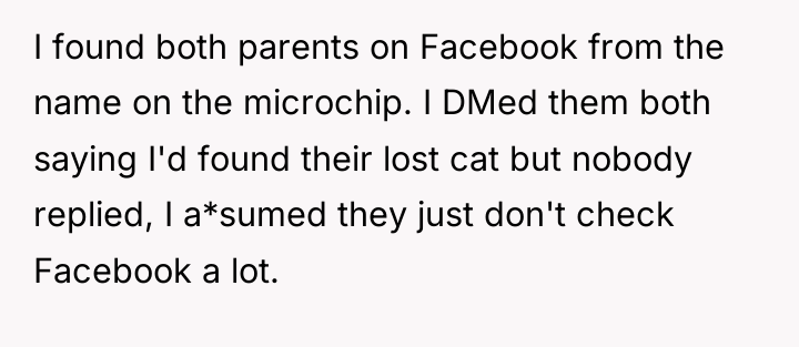 I found both parents on Facebook from the name on...