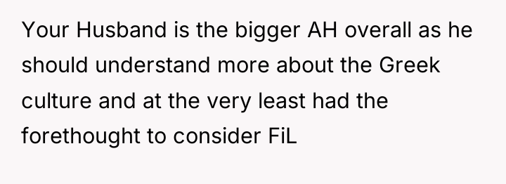 Your Husband is the bigger AH overall as he should...