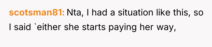 scotsman81 Nta, I had a situation like this, so I...