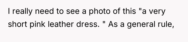 I really need to see a photo of this "a...