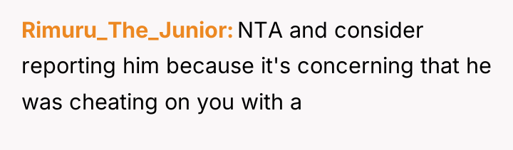 Rimuru_The_Junior NTA and consider reporting him because it's concerning that...